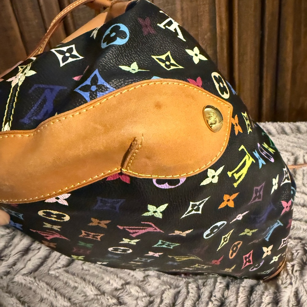 ‼️SOLD ELSEWHERE‼️♥️💙 Louis Vuitton X Takashi Murakami Noir Ursula - Picture 8 of 16